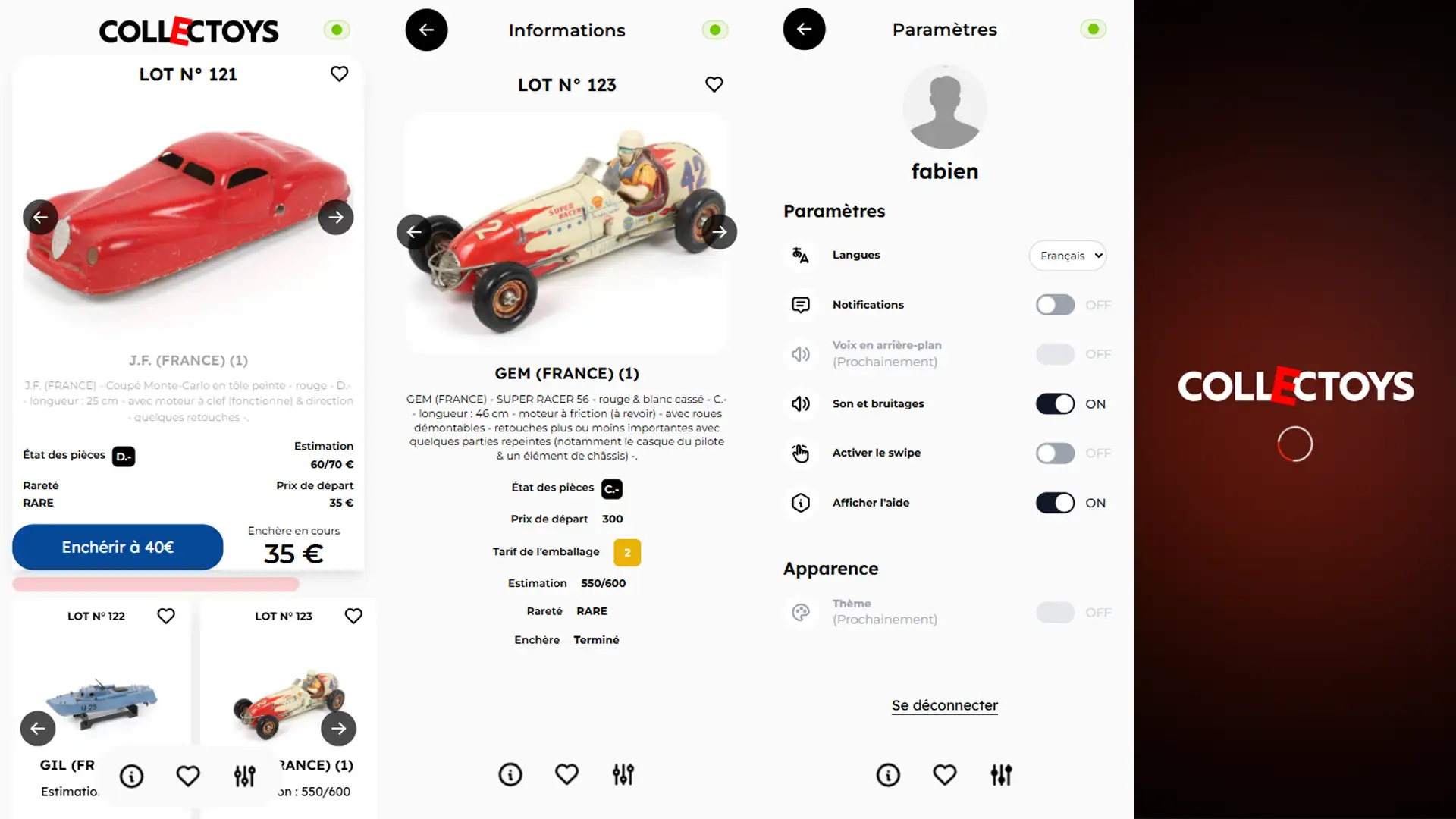 Un site, une application dont vous êtes propriétaire